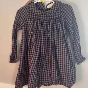 Mar mar copenhagen Plaid Long Sleeve Dress 3